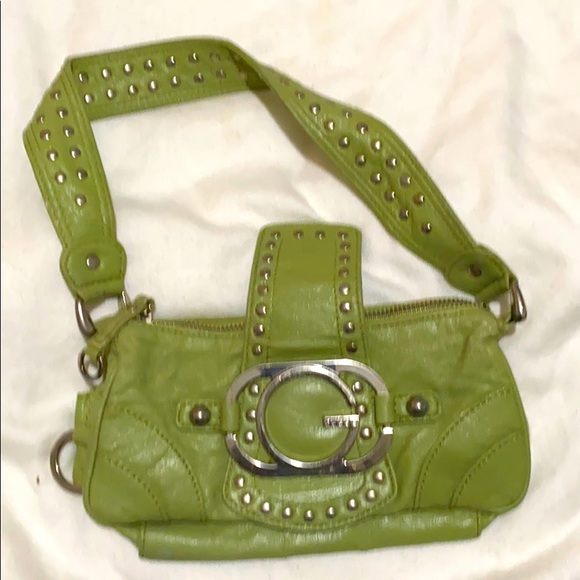 Guess Bags Guess Lime Green Purse Poshmark